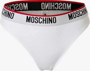 Slip MOSCHINO en blanc