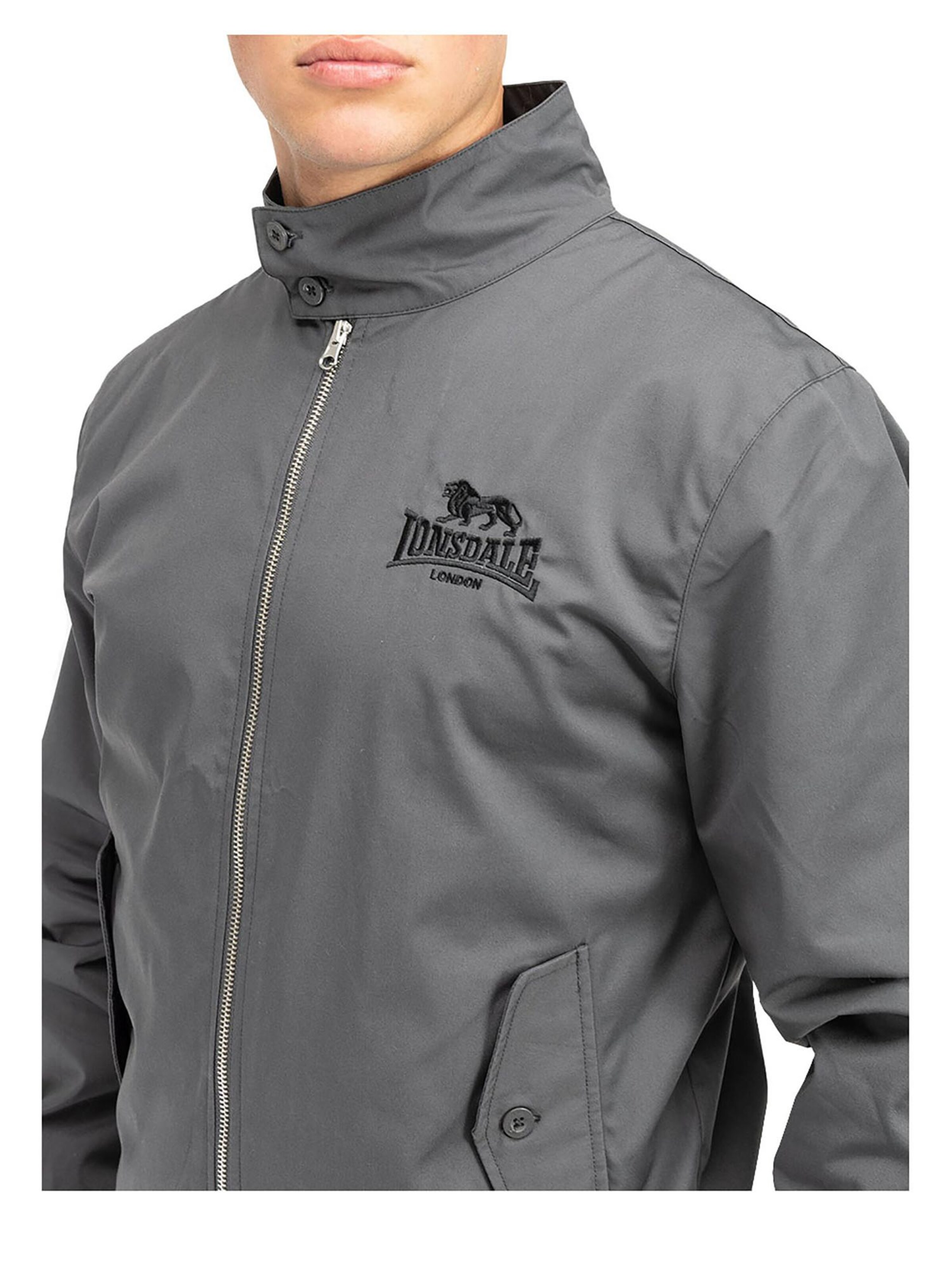LONSDALE Between-Season Jacket 'Acton' in Grey