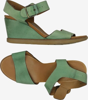 Paul Green Sandals & High-Heeled Sandals in 37,5 in Green: front