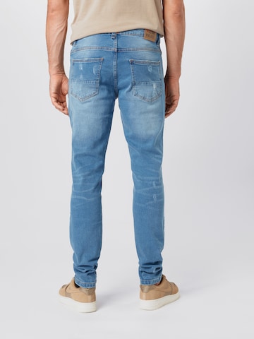Denim Project Slimfit Jeans in Blau