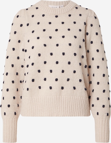 Pulover 'VIDottie' de la VILA pe bej: față