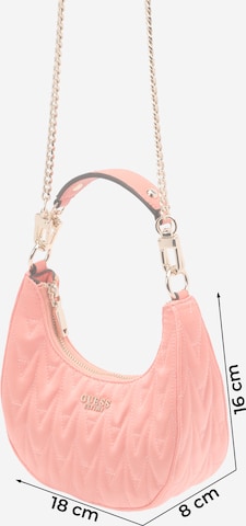 GUESS Handtas in Roze