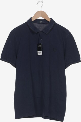 Fred Perry Shirt in XL in Blue: front