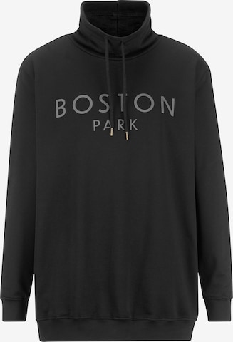 Sweat-shirt Boston Park en noir : devant