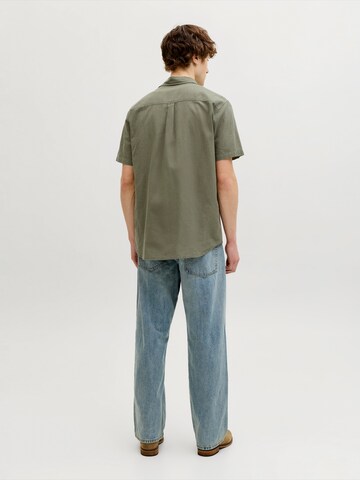 JACK & JONES - Ajuste regular Camisa 'JJESUMMER' en verde