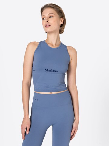 Max Mara Leisure Top 'GLASSA' - kék: elől