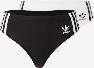 ADIDAS ORIGINALS Slip - fekete: elől