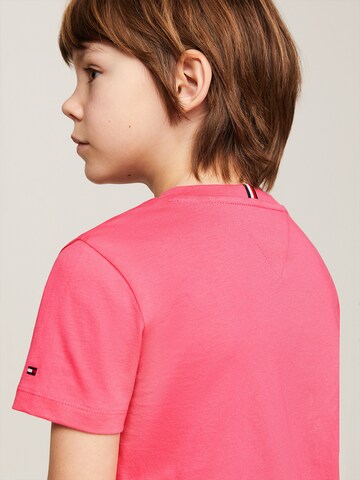 TOMMY HILFIGER Shirt 'ESSENTIAL' in Pink