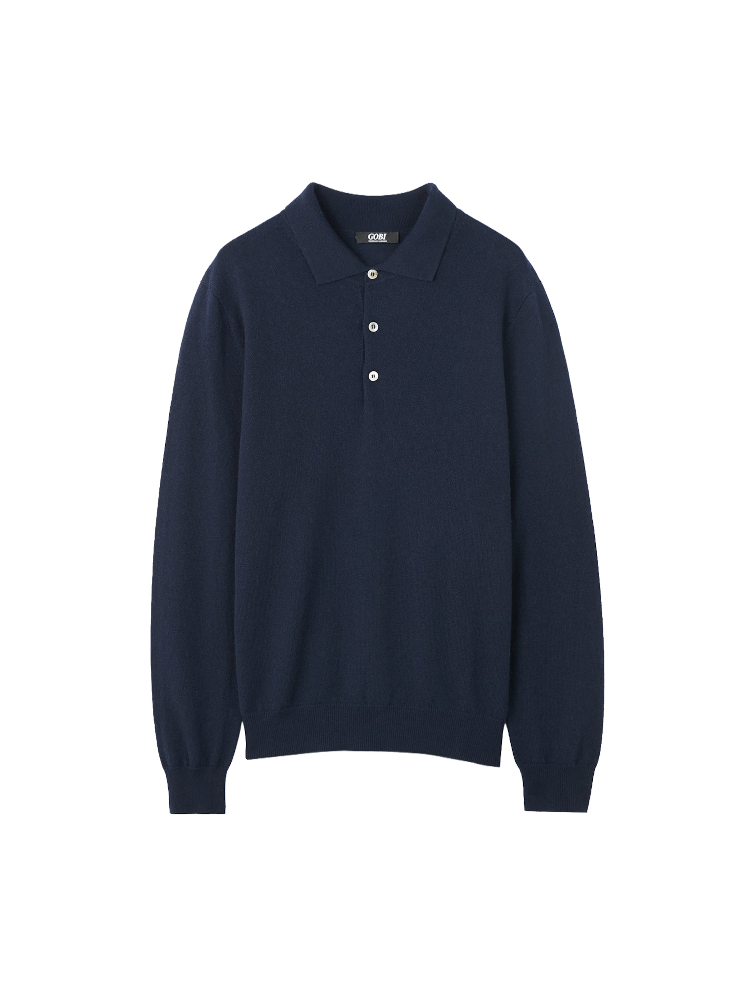 GOBI Cashmere Sweater in Blue: front