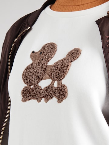 MORE & MORE Mikina - Biela