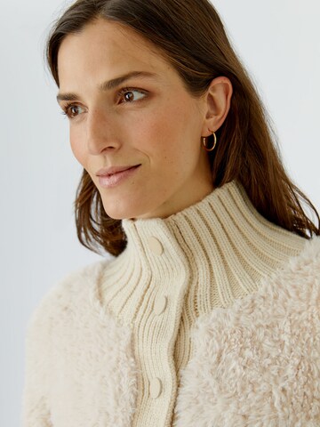OUI Knit Cardigan in Beige