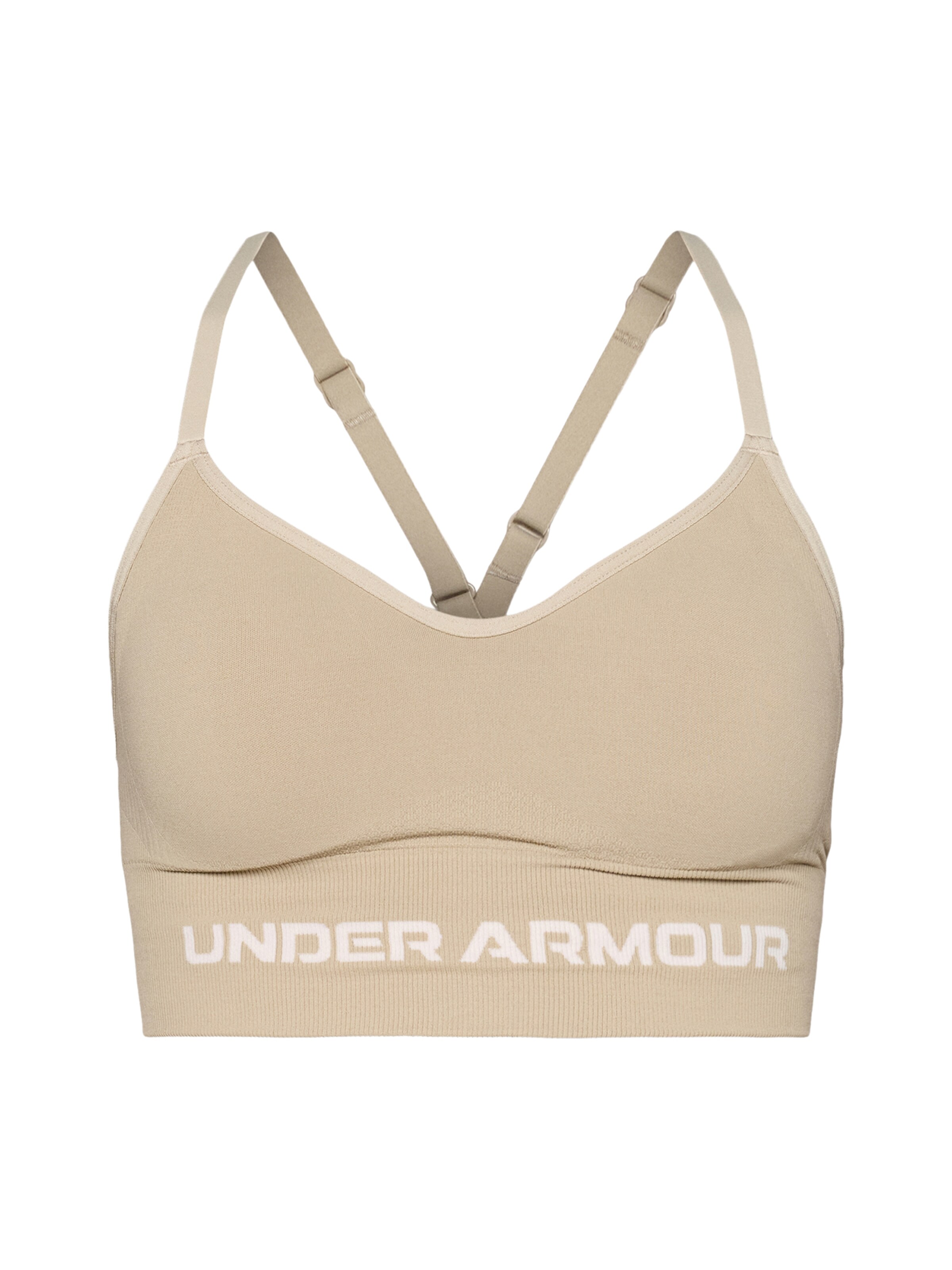 UNDER ARMOUR Sport bh in Groen: voorkant