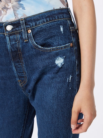 LEVI'S ® Skinny Jeans '501 Skinny' in Blauw