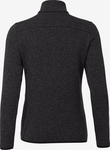 VAUDE Athletic Fleece Jacket 'Rienza' in Black