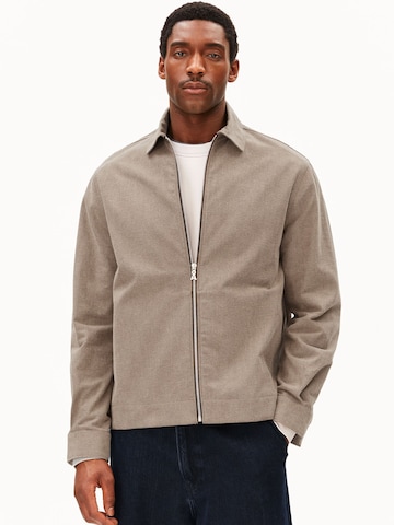 ARMEDANGELS Between-season jacket in Beige: front