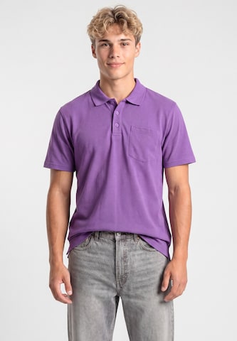 MO Shirt in Lila: Vorderseite