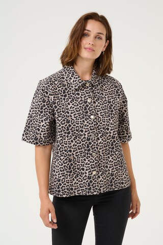 Kaffe Bluse 'Leonora' i beige: forside