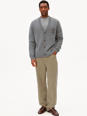 ARMEDANGELS Knit cardigan in Silver