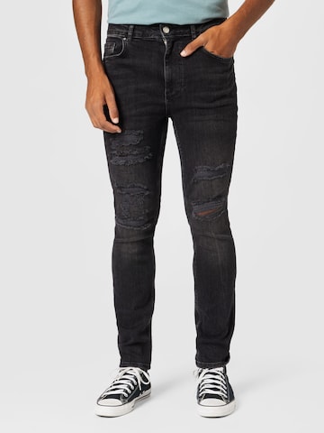 ABOUT YOU Regular Jeans 'Erwin' in Schwarz: predná strana