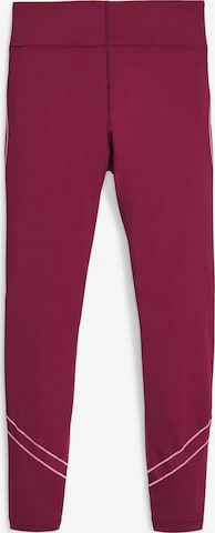 PUMA Skinny Sports trousers in Red