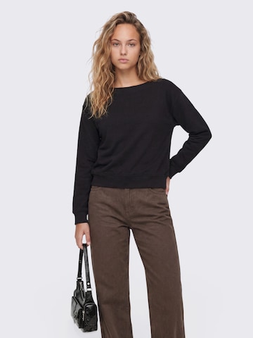 Sweat-shirt 'Ella' studioselect en noir : devant