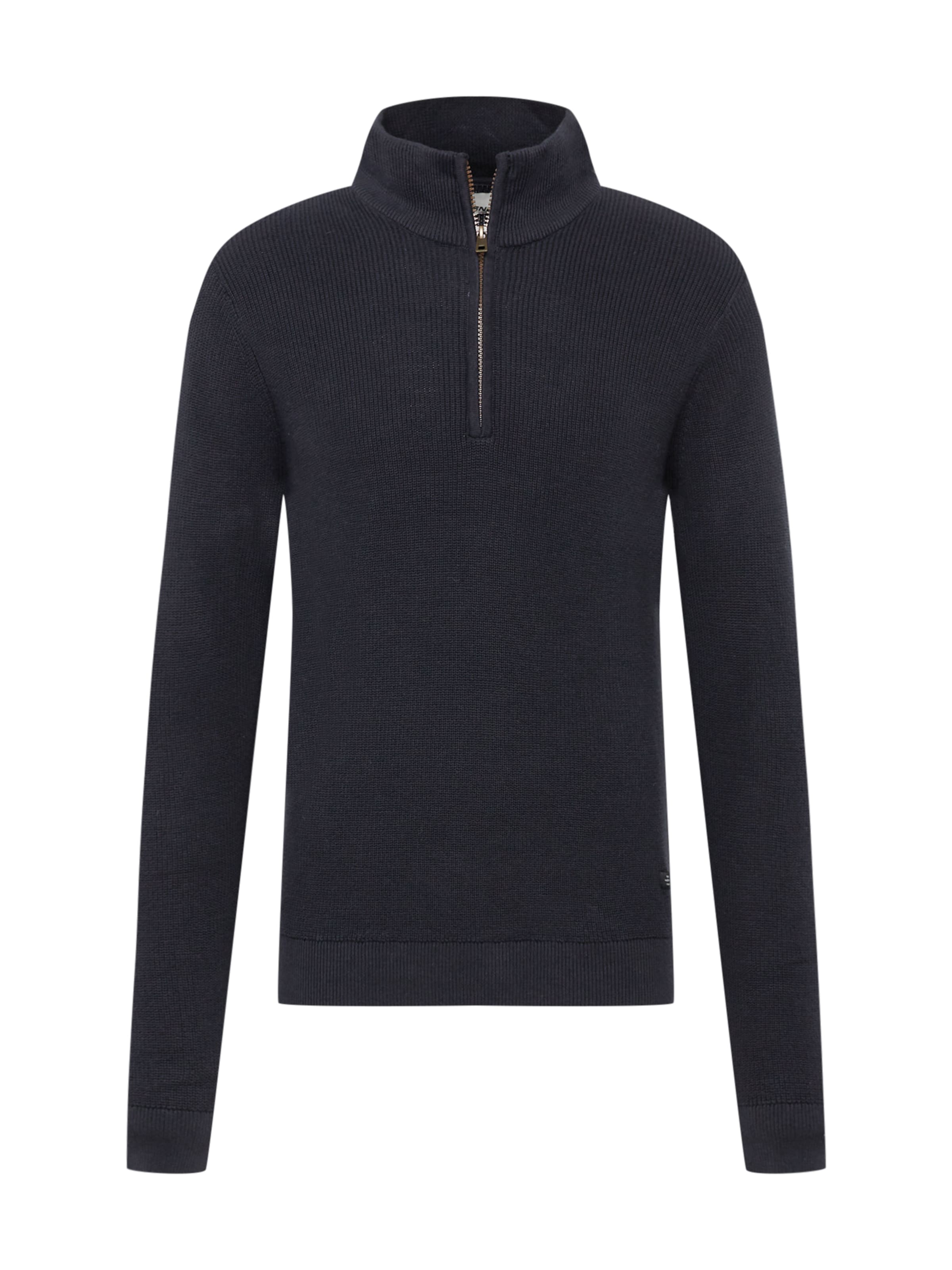 BLEND Trui 'Codford' in Zwart: voorkant