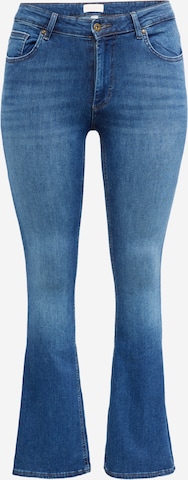 ONLY Carmakoma Regular Jeans 'Willy' in Blauw: voorkant