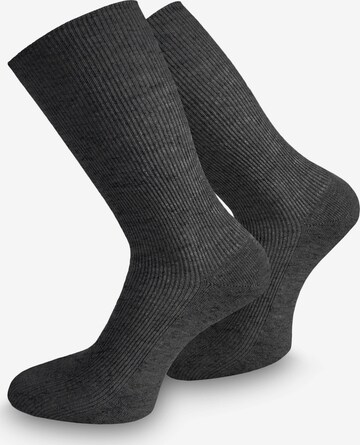 Chaussettes normani en gris