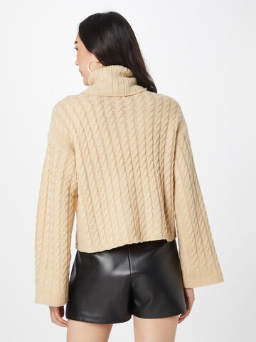 JDY Sweater 'JUSTY' in Beige