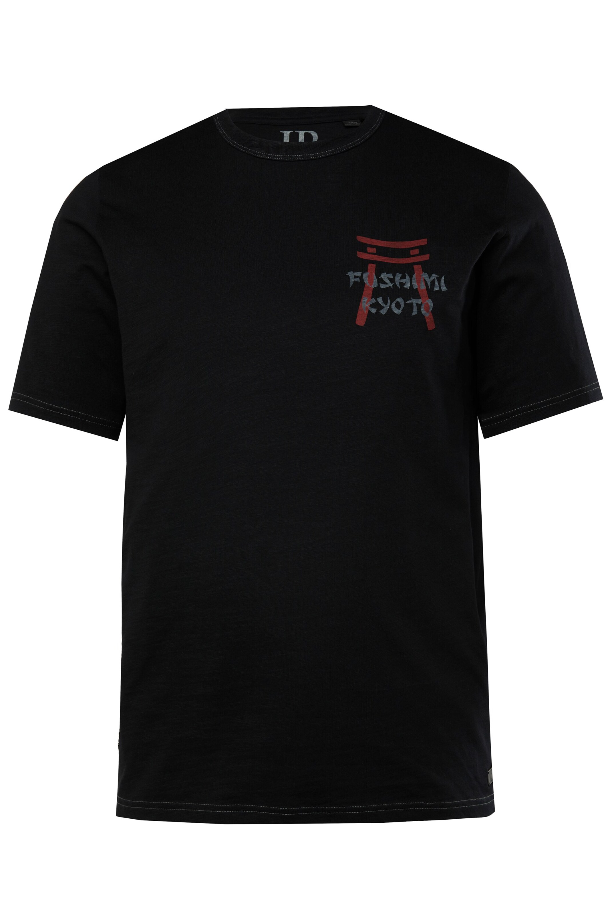 JP1880 Shirt in Zwart: voorkant