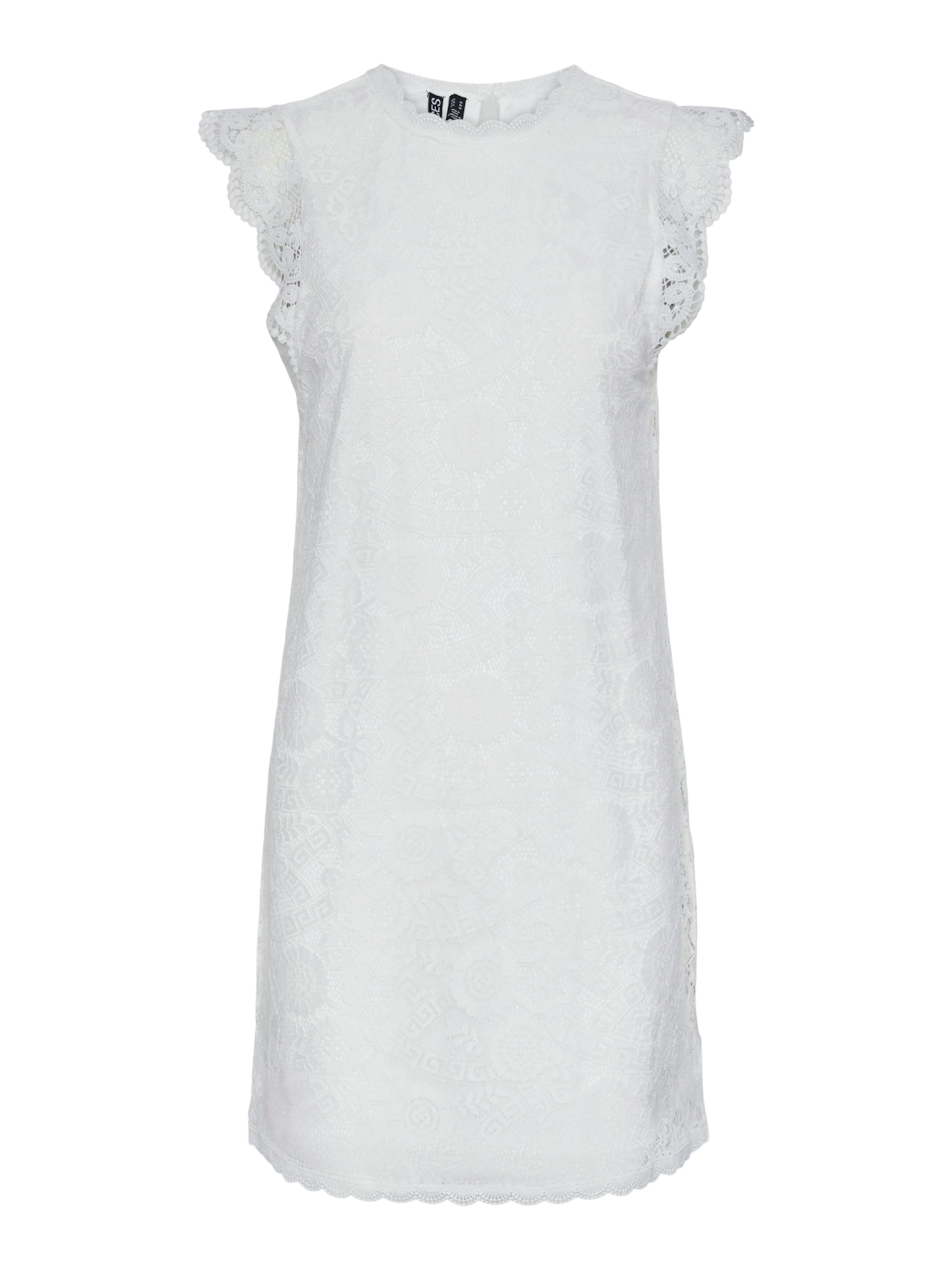 PIECES Kleid 'OLLINE' in Weiß: Vorderseite