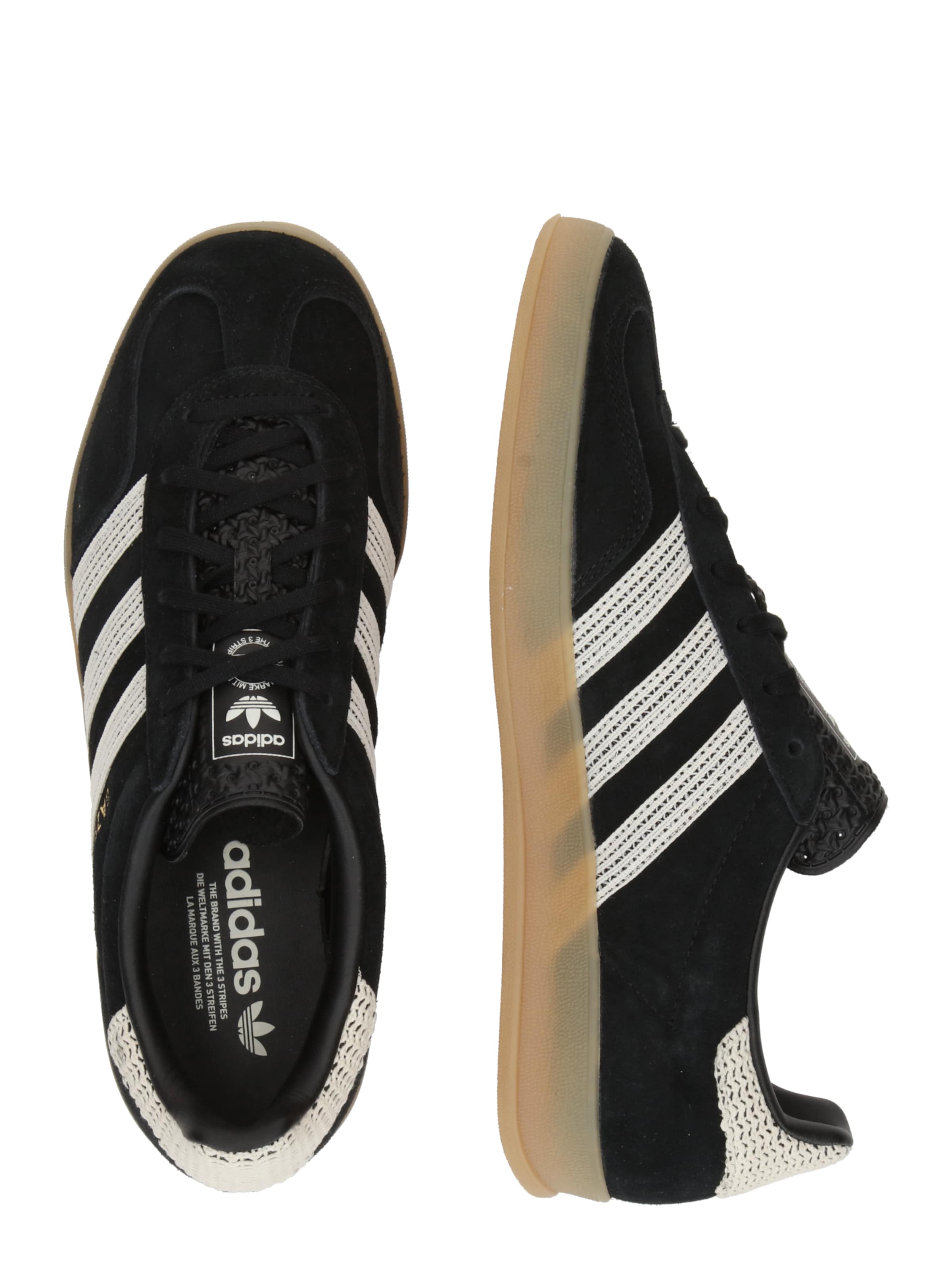Baskets basses 'GAZELLE' ADIDAS ORIGINALS en noir