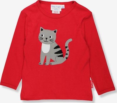 Toby Tiger Shirt in 80 in rot, Produktansicht