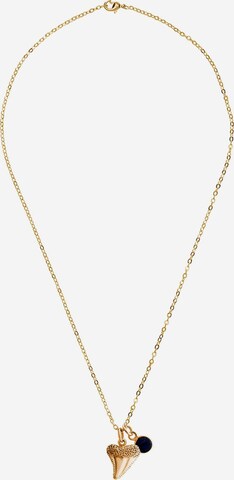 Gemshine Necklace in Gold: front