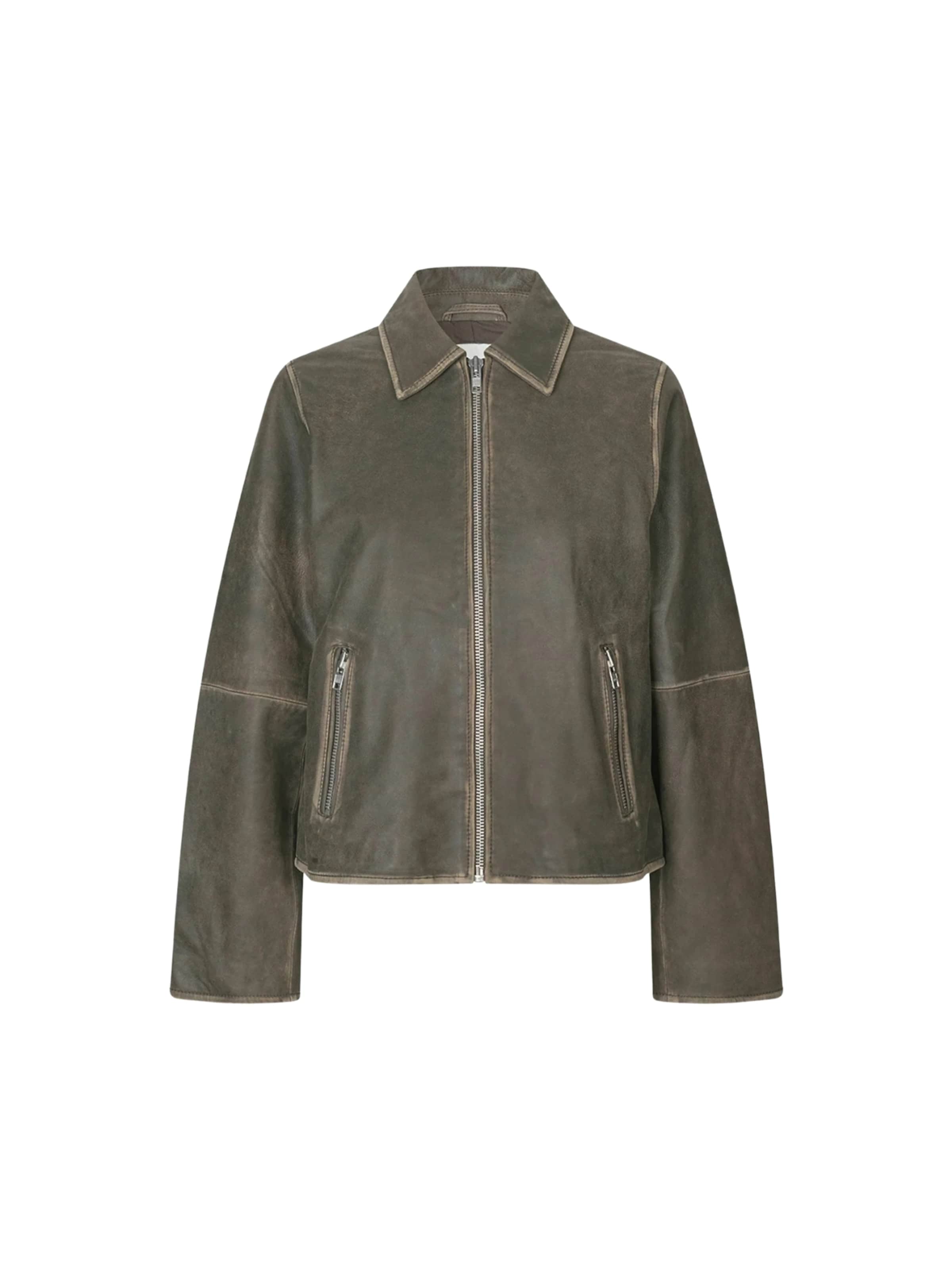 modström Jacket ' Nimamd ' in Grün: Vorderseite