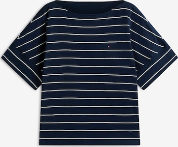 Tommy Hilfiger Curve T-Shirt 'MDRN' in Blau: Vorderseite