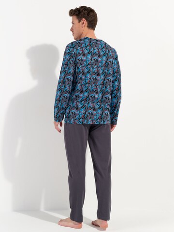 Pyjama long ' Hanoi ' HOM en gris