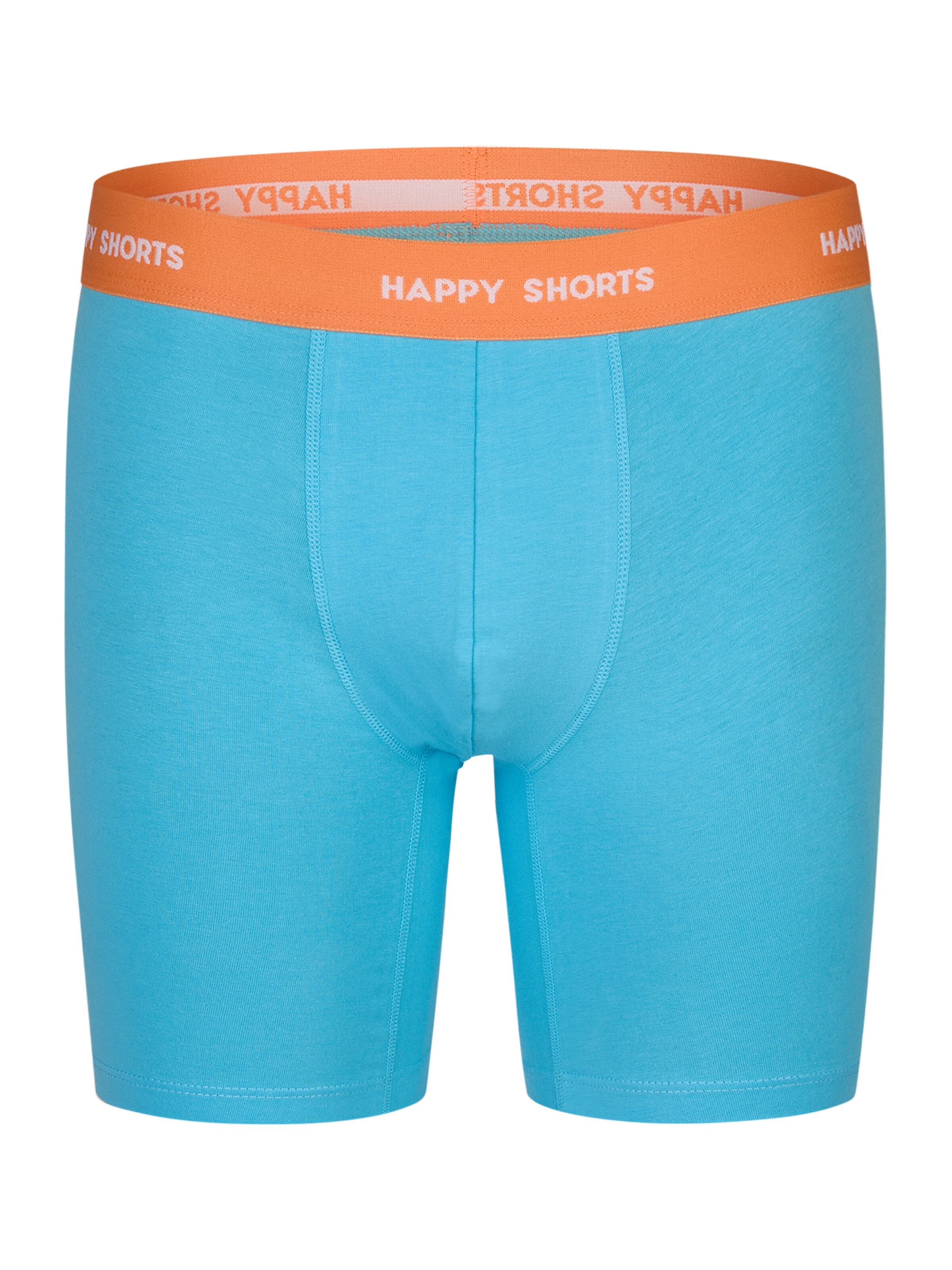 Boxers ' Jersey Boxer Briefs ' Happy Shorts en bleu