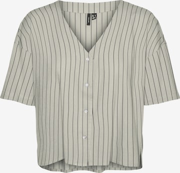 VERO MODA Blouse 'VMJESMILO' in Grey: front