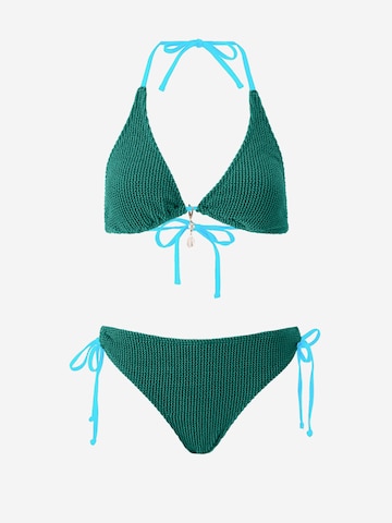 Cupshe Bikini 'Hater straps' in Green: front