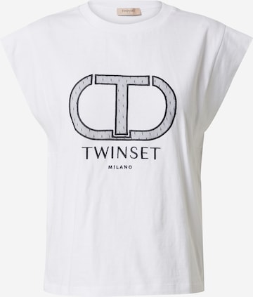 Twinset T-Shirt in Weiß: predná strana