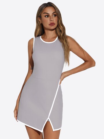 Imily Bela Φόρεμα σε γκρι: μπροστά