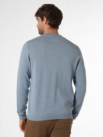 Finshley & Harding Knit Cardigan in Blue