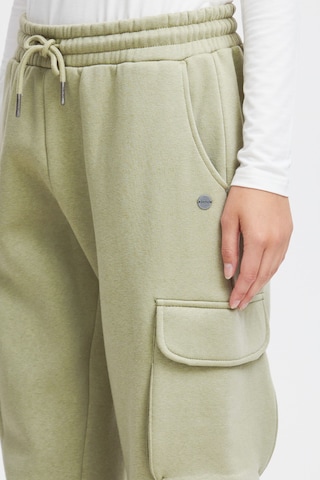 Oxmo Tapered Cargohose 'Honnie' in Grün