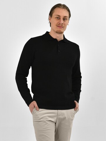 Vercate Shirt 'No. 12' in Schwarz
