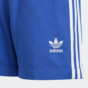 ADIDAS ORIGINALS Plavecké šortky 'Adicolor 3-Stripes' – modrá