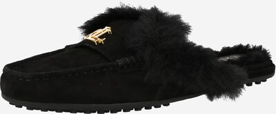 Lauren Ralph Lauren Mules 'SAVANAH' in Gold / Black, Item view