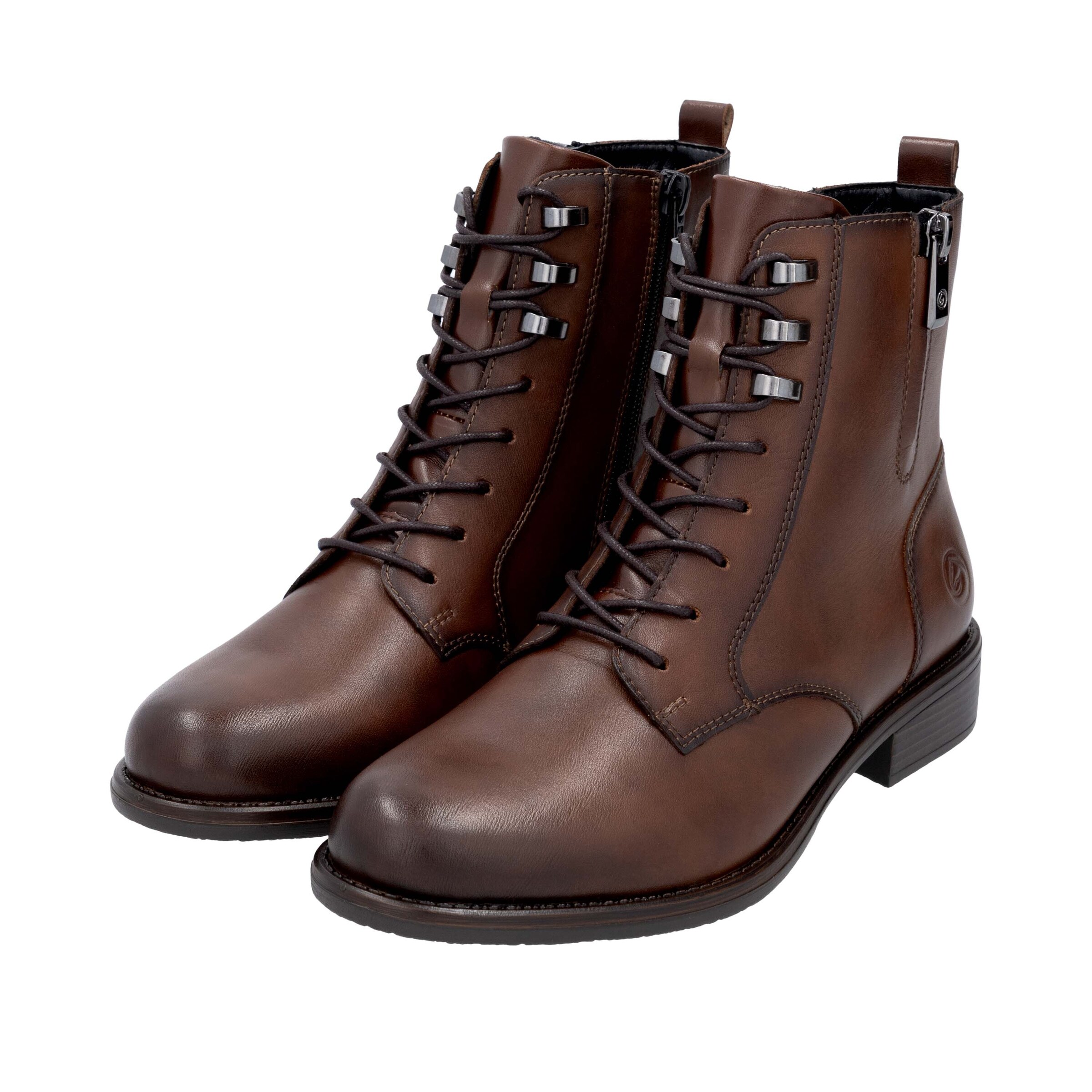 REMONTE - Botim com fivela em castanho