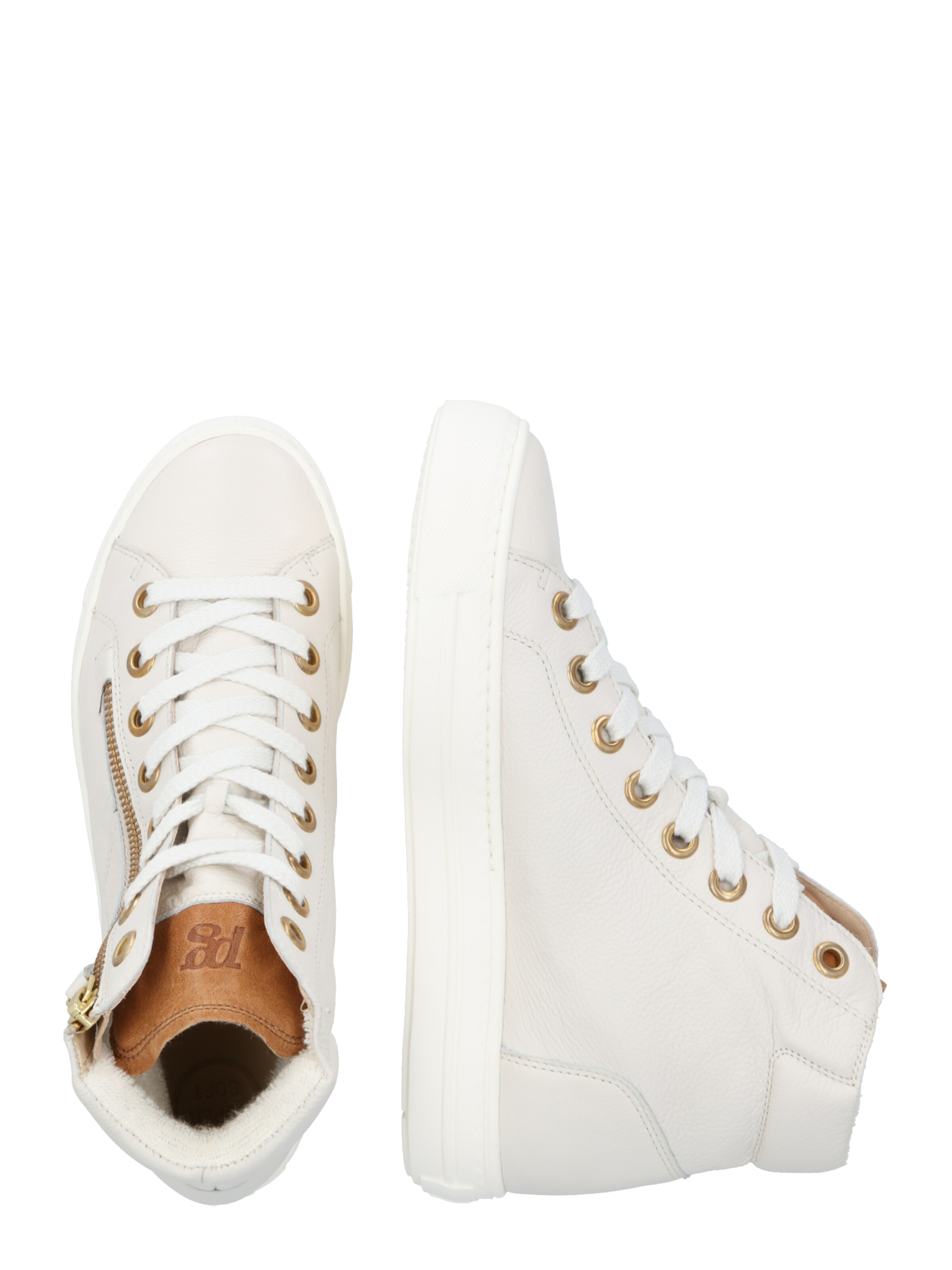Paul Green High-Top Sneakers in Brown