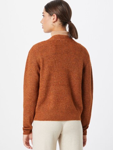 TOM TAILOR DENIM Knit cardigan in Orange